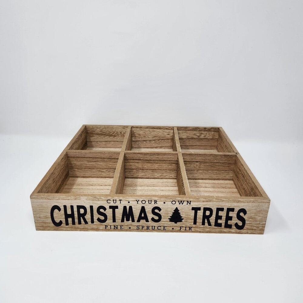 Target Brown Christmas Tree Display Tray
